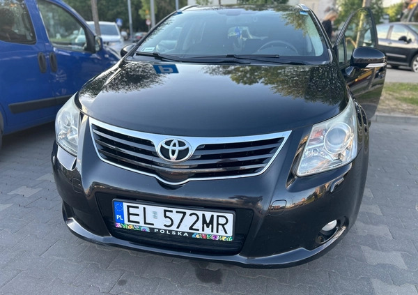 Toyota Avensis cena 32900 przebieg: 158000, rok produkcji 2010 z Łódź małe 191